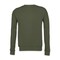 Bella + Canvas Unisex Sponge Fleece Drop Shoulder Sweatshirt - Military Green, X-Small